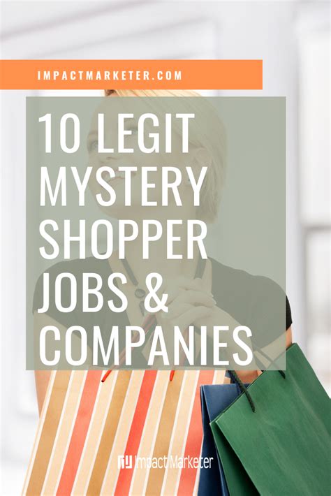Best Mystery Shopping Jobs: The Legitimate .